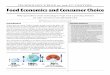Food Economics And Consumer Choice White Paper