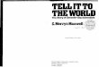 Tell it to the World - by Mervyn Maxwell