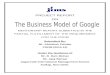 business model of google