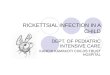 Rickettsial infection in a child