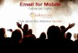 Email for mobile webinar