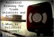 Irish Political Economy, Lecture One: what is Political Economy?