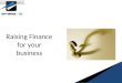 Raising finance for your business