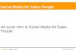 Intro to social media for sales people