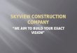 Construction company business plan