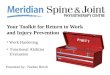 Toolkit For Return To Work & Injury Prevention  Part 1