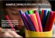 Sample Design Studio Proposal