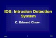 Intrusion Detection System PPT