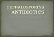 Cephalosporins PPt
