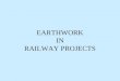 earth work in railway