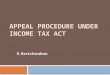 Appeal Procedure Under Income Tax Act (1)