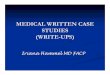 Medical Write Ups PPT Revised 4-20-10 2