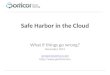 Safe harbor in the cloud with encryption and key management  - Porticor