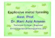 Explosive Metal Forming, Hani Aziz Ameen