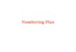 Numbering Plan and Routing Plan 25112010