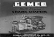 Gemco Metal Shaper Brochure