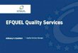Efquel certification services master