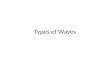 Types of waves with compressional waves