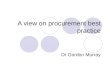 A view of procurement best practice