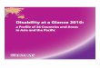 Disability at a Glance 2010