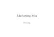 8 Marketing Mix-Pricing
