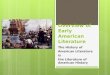 Overview of Early American Literature (English 244)