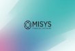 Tomorrow's technology today - The Misys Software Vision and Strategy (FusionBanking Essence)