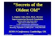 SENS3: Stephen Coles on the Secrets of the Oldest Old