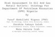Risk assessment in Oil and gas retail outlets: strategy for DPR Nigeria