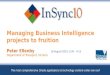 Managing Business Intelligence projects to fruition