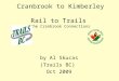 The Cranbrook Access Options to new Rails Trails