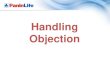 Handling objection panin