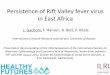 Persistence of Rift Valley fever virus in East Africa