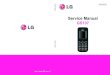 LG GS107 Service Manual