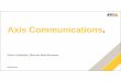 Axis communications - openness is a key element of our strategy