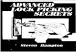 Ebook   Steven Hampton Advanced Lock Picking Secrets