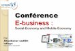 Conference sur le e business, m-business et s-business
