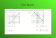 5.5 Linear Equations Point Slope Form
