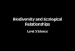 Ecological relationships