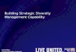 Building Strategic Diversity Management Capability Powerpoint