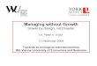 Peter Victor "Managing withouth Growth: Slower by Design, not Desaster"