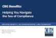 CBG Benefits: Your Compliance Partner