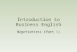 Introduction to Business English - Day 12