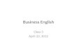 Business English ESL