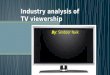 Industry analysis of TV viewership in INDIA