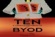 Ten Commandments of BYOD