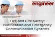 Fire and Life Safety: Notification and Emergency Communication Systems