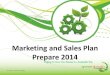Marketing & Sales Year Plan
