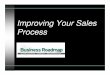 Improving Your Sales Process Abridged