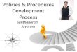 Policies and procedures development process